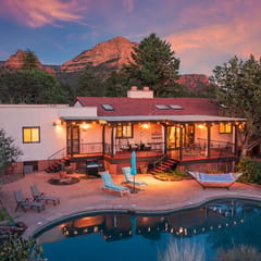 Sedona Oasis | Pool, Koi Pond & Red Rock Views