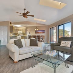 Mountain Views + Deck | Near Lynx Lake