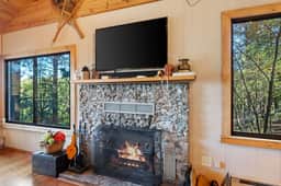 Beautiful forest retreat with stunning views
