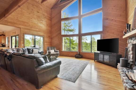 Secluded 5BR Cabin | Forest Views + Wildlife - Image 1