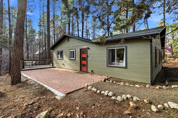 Welcome to your serene forest getaway!